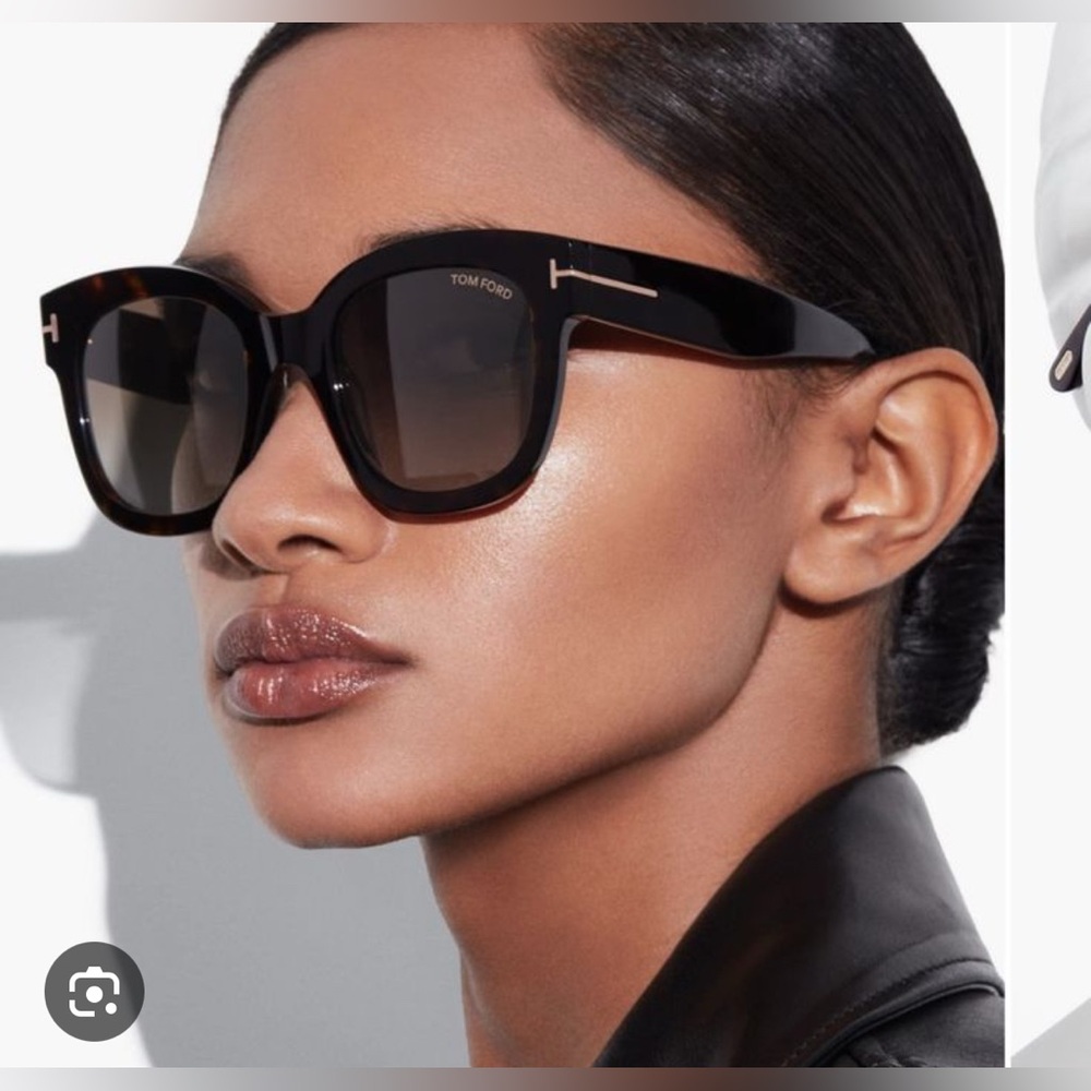 Tom Ford Dark Brown Tortoise Polarized Sunglasses